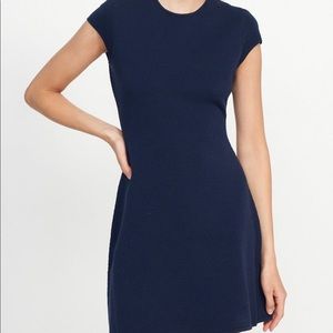 NWT Theory Branteen Deep Navy Dress - Size Small
